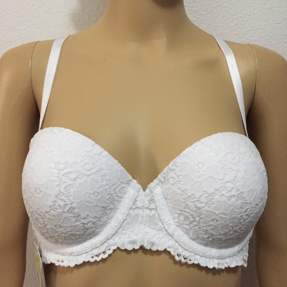 Maiden form Lace Strapless Underwire Multi-way Bra - Picture 2 of 8